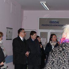 Wizyta delegacji  norweskiej w rawickim szpitalu